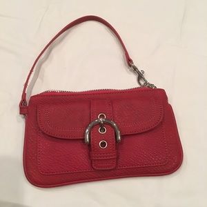 Charming Charlie Red Wristlet